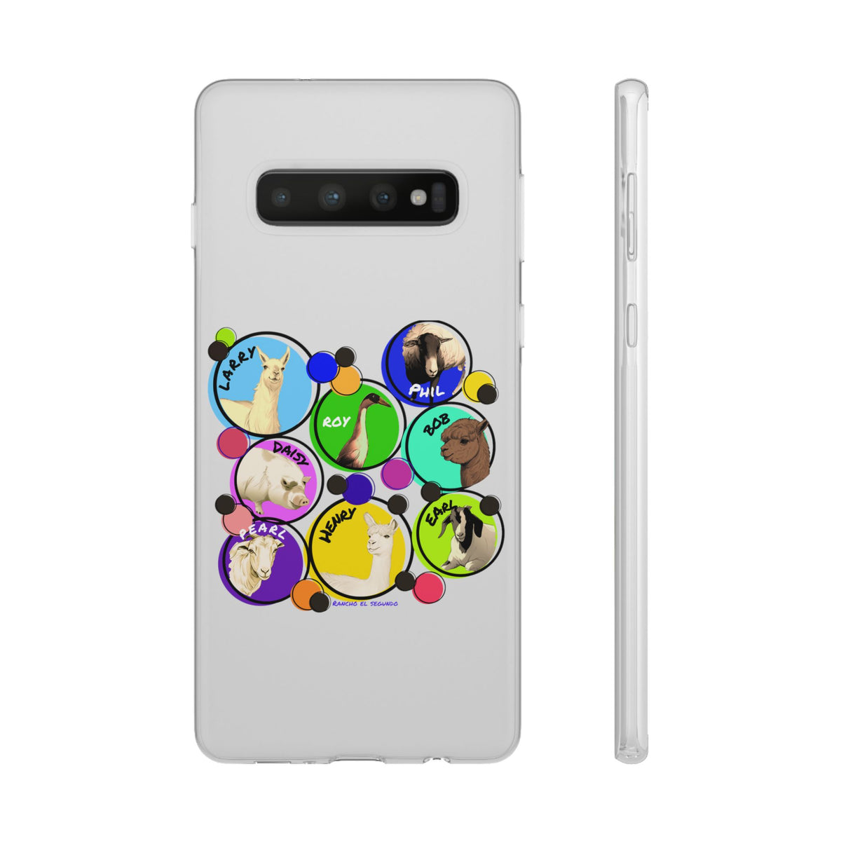 IPHONE & GALAXY FLEXI CASE - THE WHOLE GANG - CALI SUN