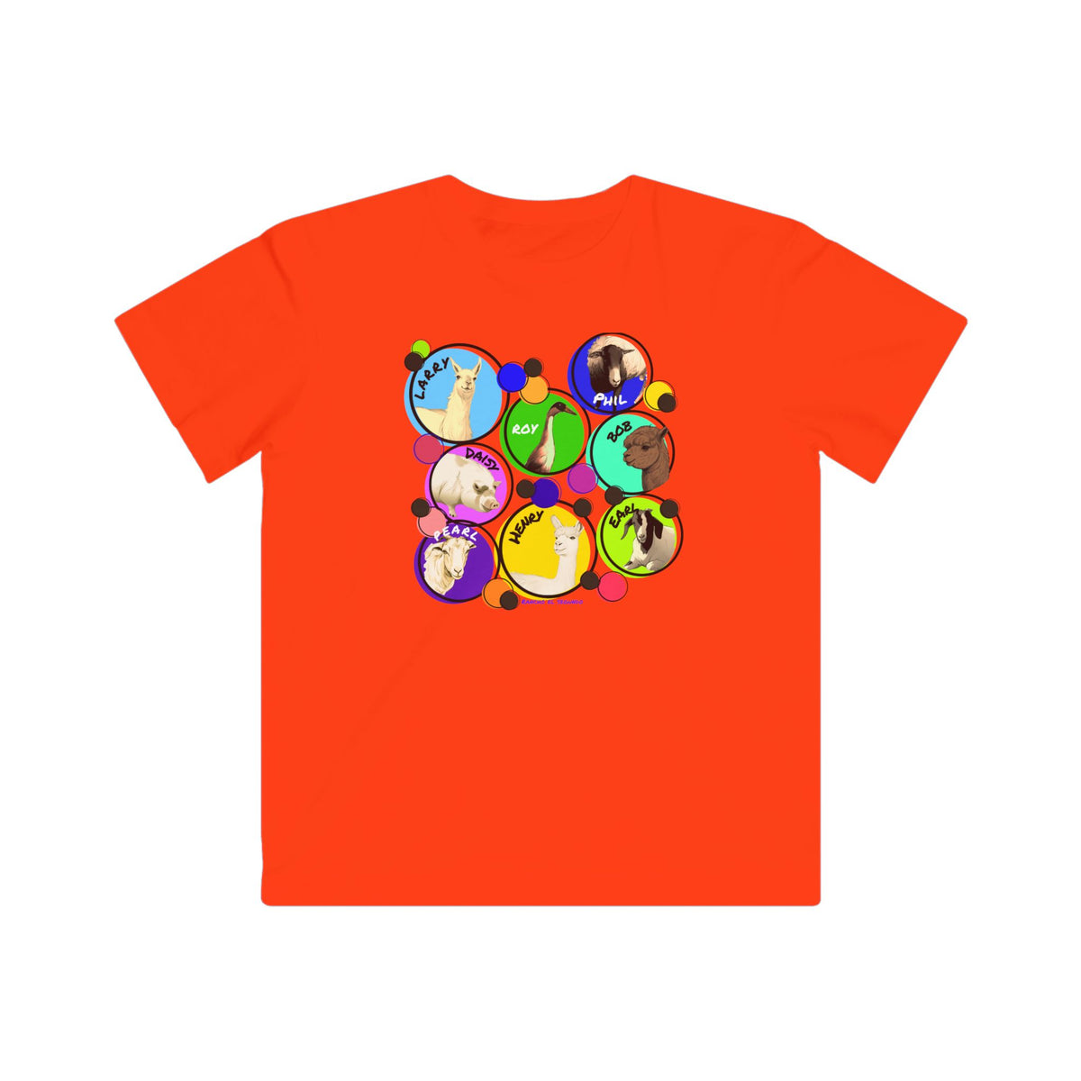 KIDS T-SHIRT - THE WHOLE GANG - CALI SUN