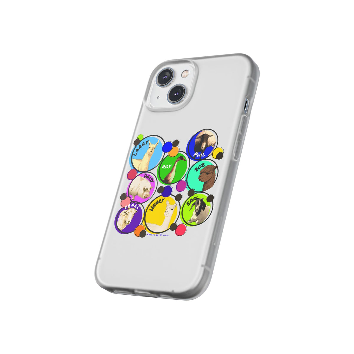 IPHONE & GALAXY FLEXI CASE - THE WHOLE GANG - CALI SUN