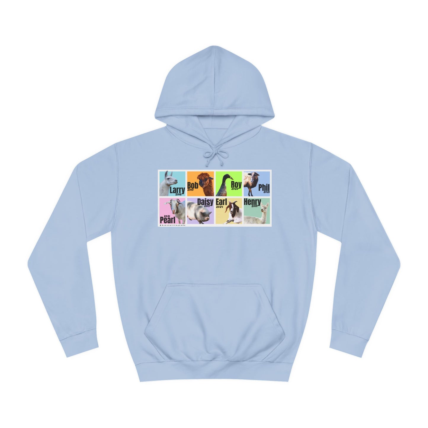 THE WHOLE GANG - ADULT HOODIE - PASTEL