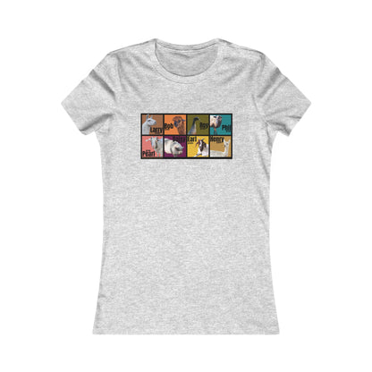 THE WHOLE GANG - WOMENS TEE - EARTH TONES