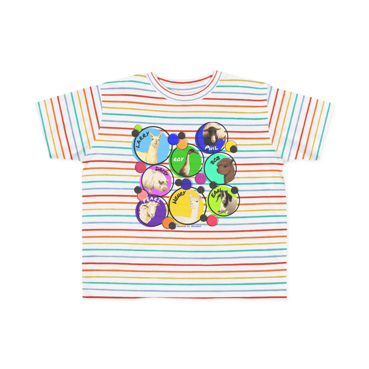 TODDLER T-SHIRT - WHOLE GANG - CALI SUN