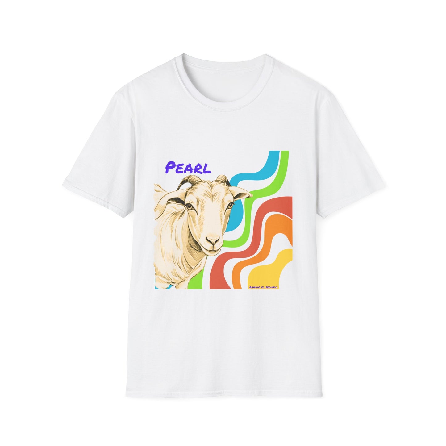 ADULT T-SHIRT (UNISEX) - PEARL - CALI SUN