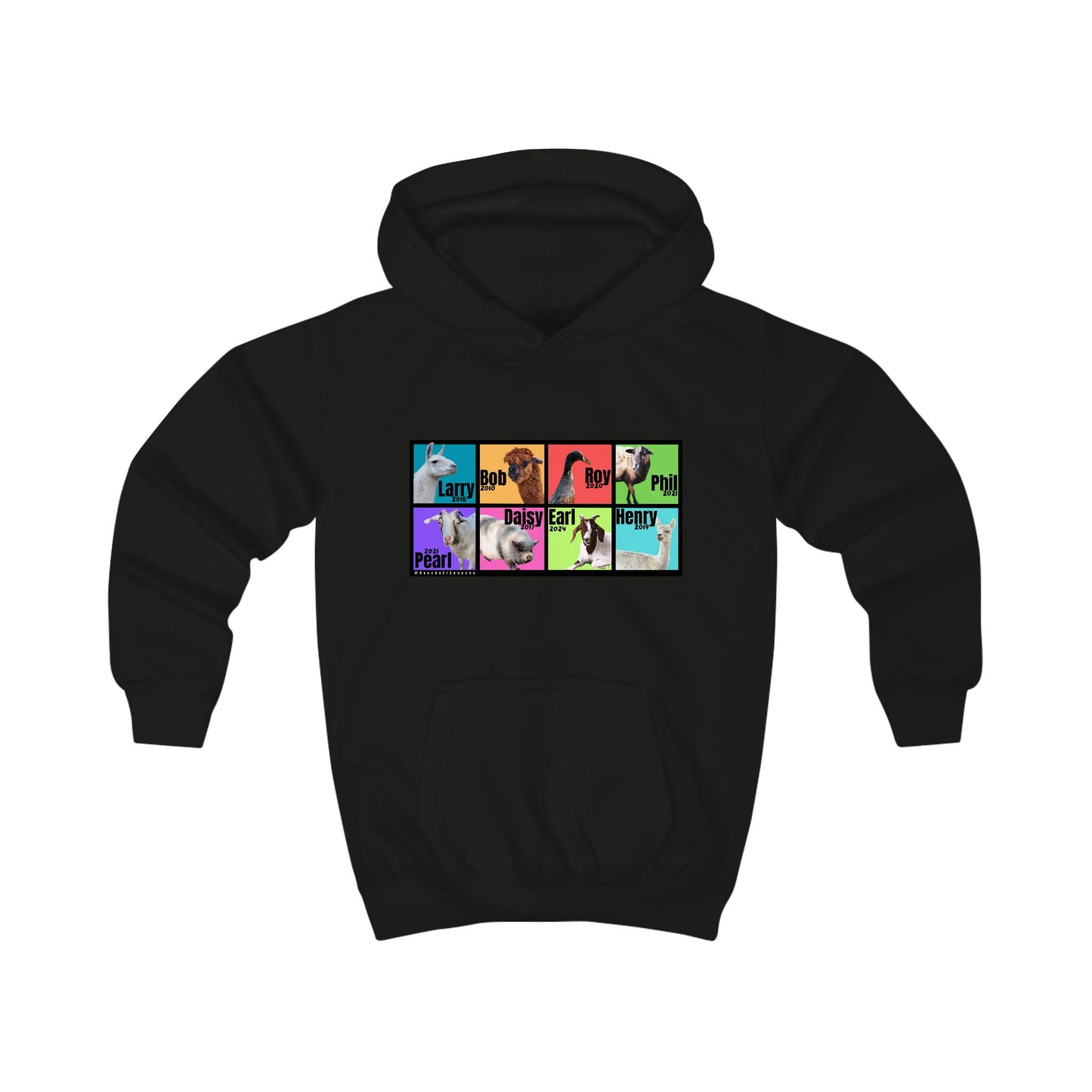 THE WHOLE GANG - KIDS HOODIE - BOLD