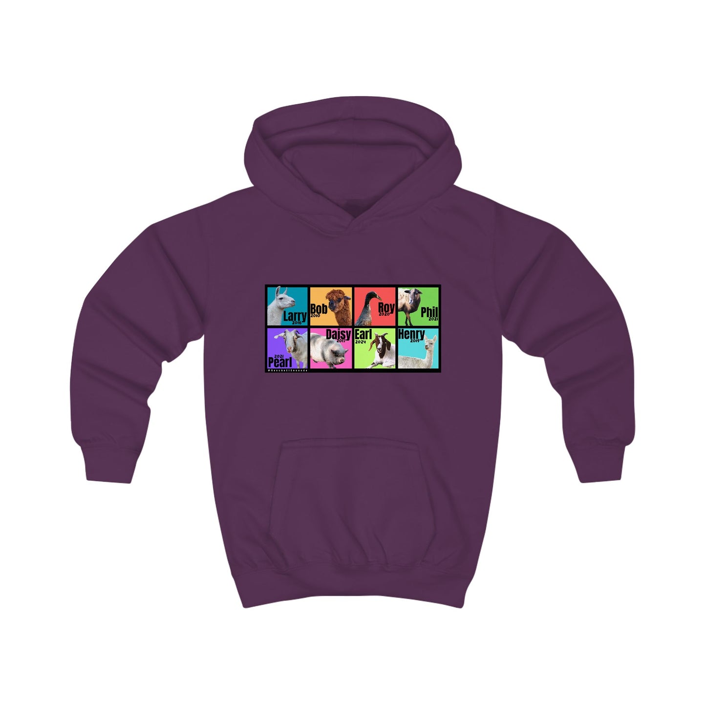 THE WHOLE GANG - KIDS HOODIE - BOLD