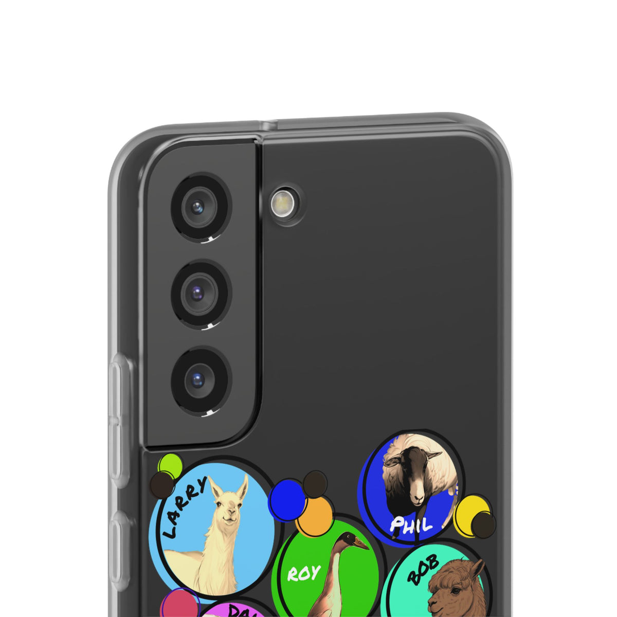 IPHONE & GALAXY FLEXI CASE - THE WHOLE GANG - CALI SUN