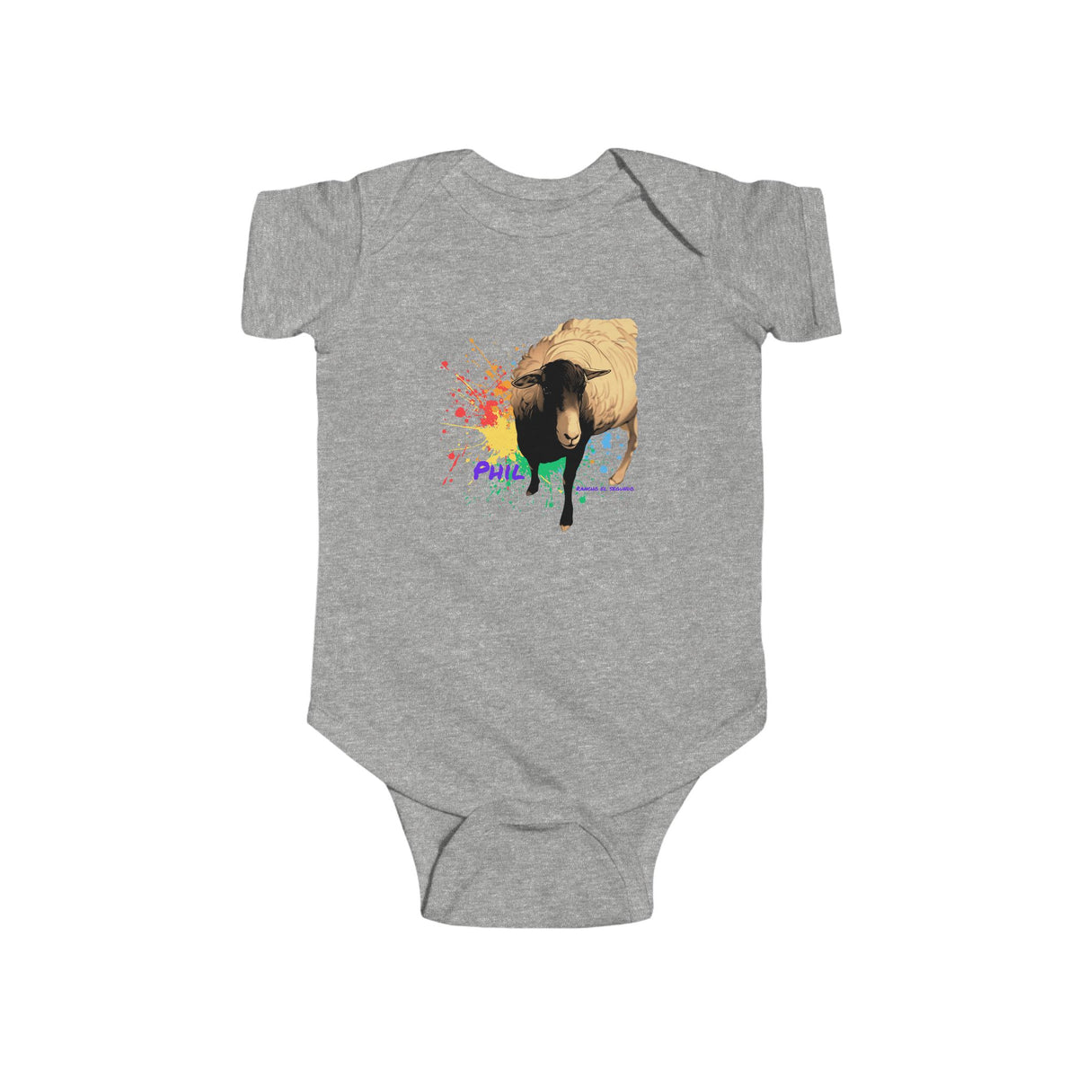 INFANT SHORT SLEEVE ONESIE - PHIL - CALI SUN