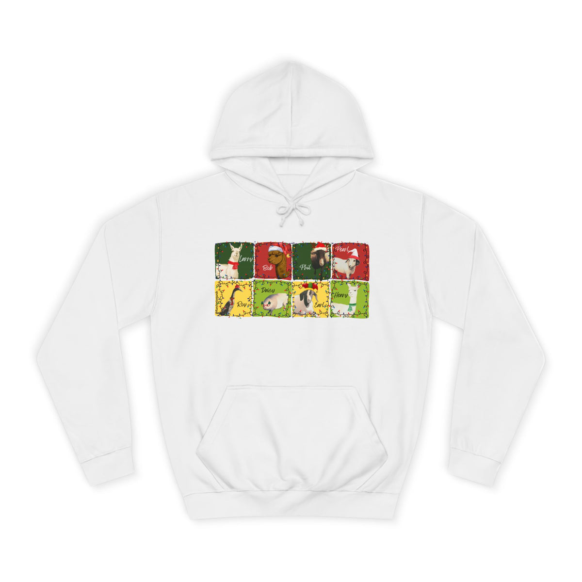 CHRISTMAS WITH THE WHOLE GANG - ADULT HOODIE