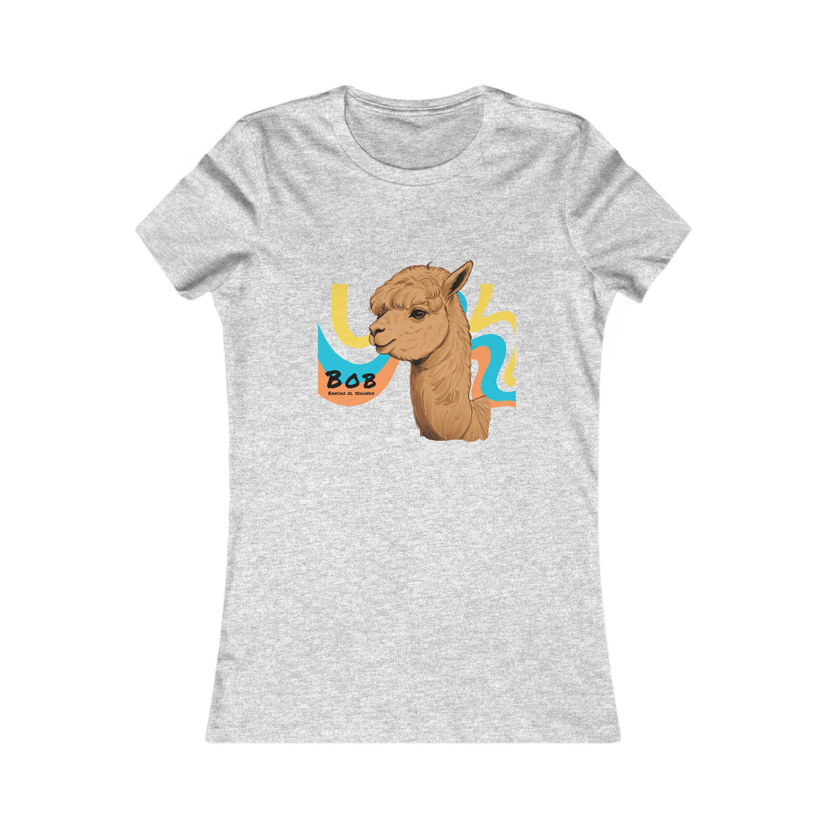 WOMENS SLIM CUT T-SHIRT - BOB - CALI SUN