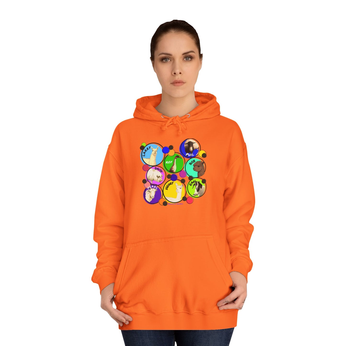 ADULT HOODIE (UNISEX) - THE WHOLE GANG  - CALI SUN