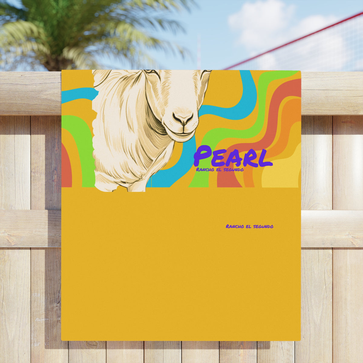 BEACH TOWEL - PEARL - CALI SUN