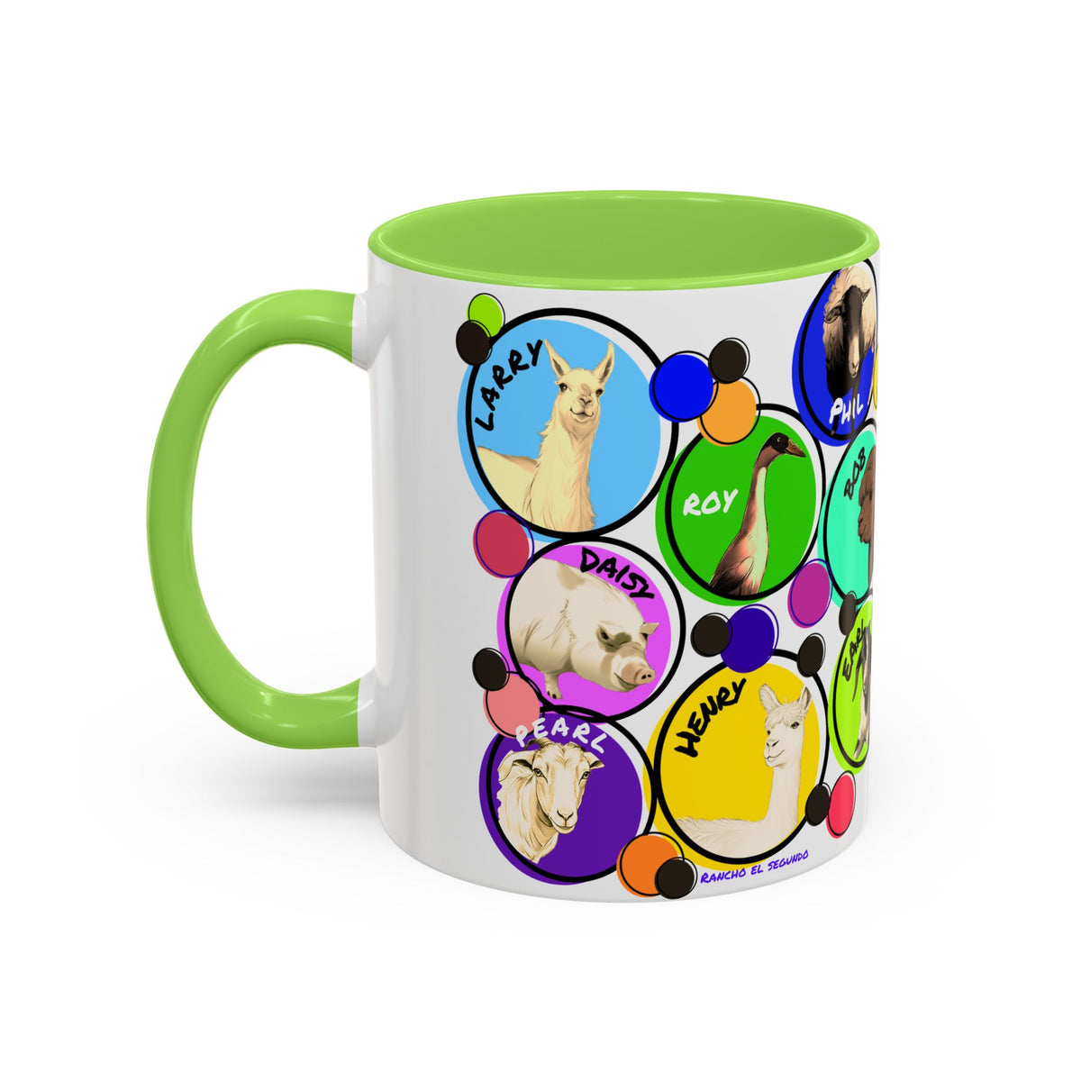 MUG - THE WHOLE GANG - MULTI COLORS - CALI SUN - 11oz, 15oz
