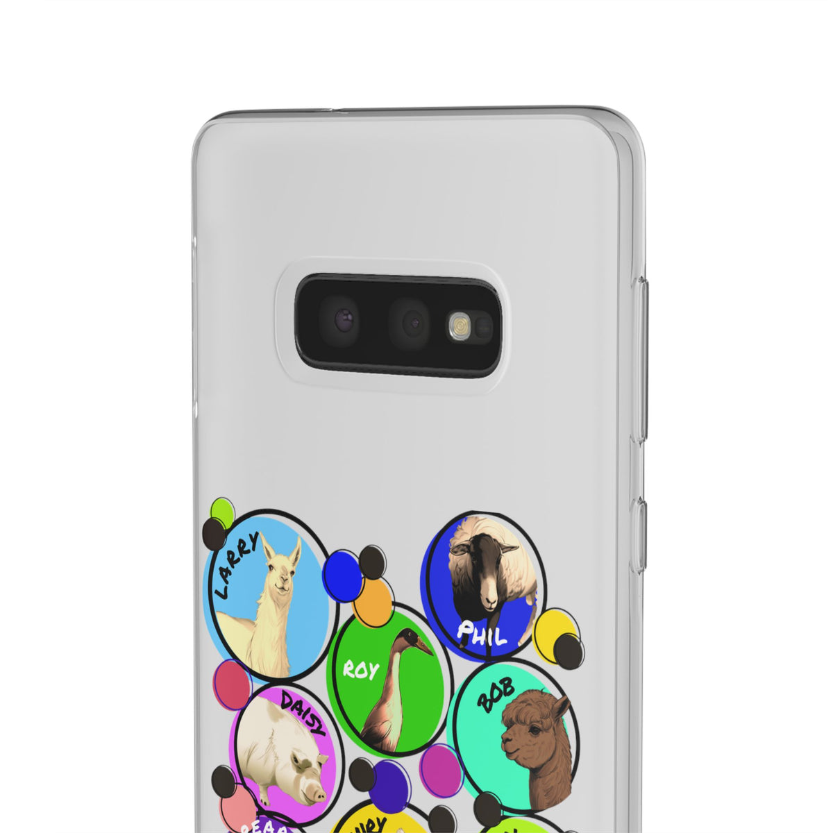 IPHONE & GALAXY FLEXI CASE - THE WHOLE GANG - CALI SUN