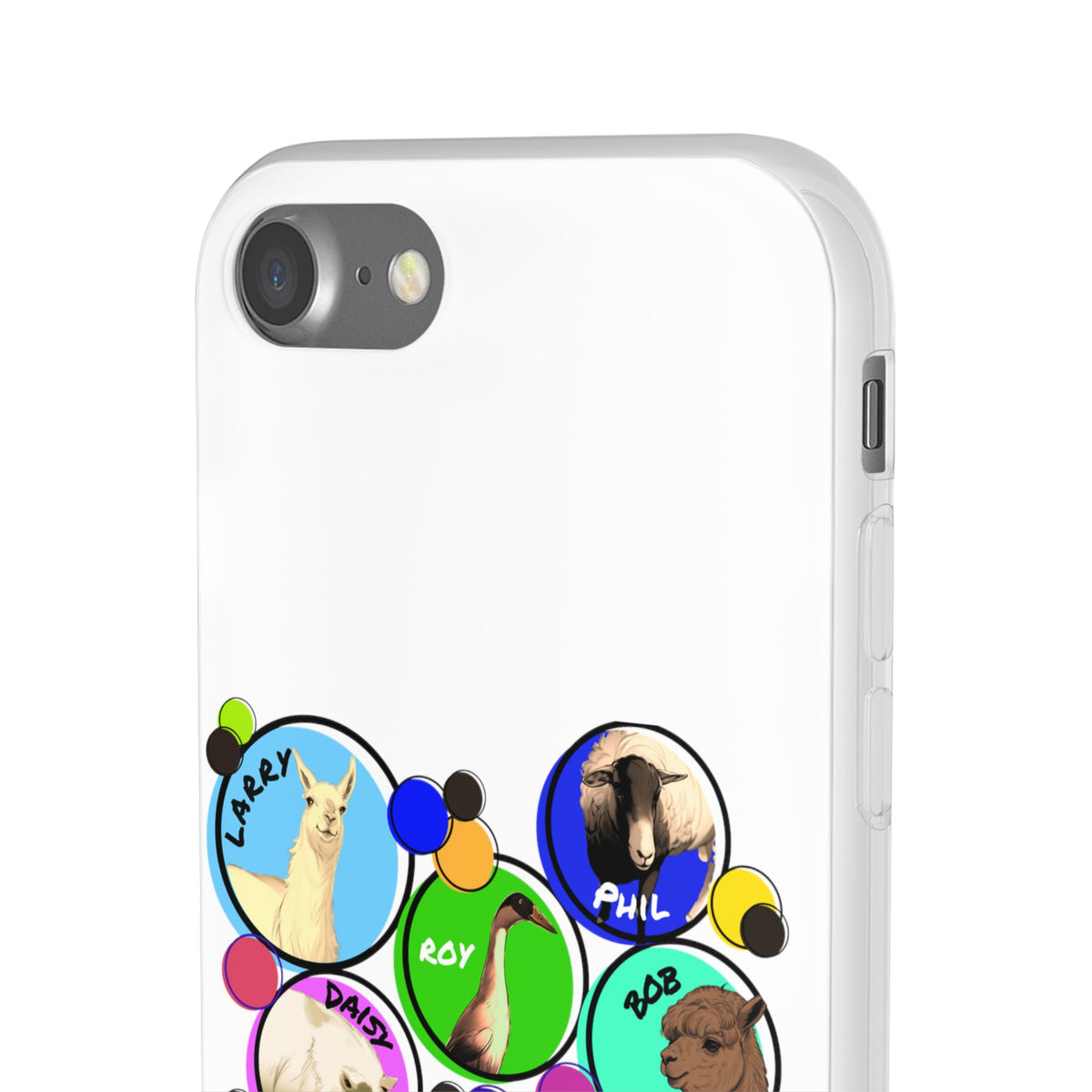 IPHONE & GALAXY FLEXI CASE - THE WHOLE GANG - CALI SUN