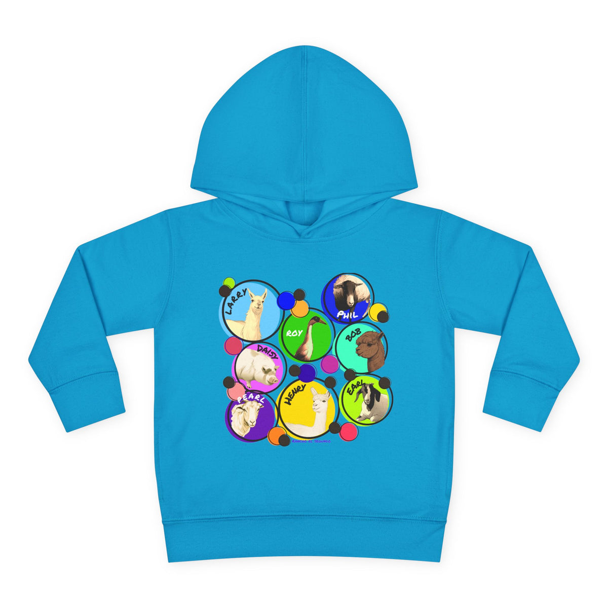 TODDLER  HOODIE - THE WHOLE GANG - CALI SUN
