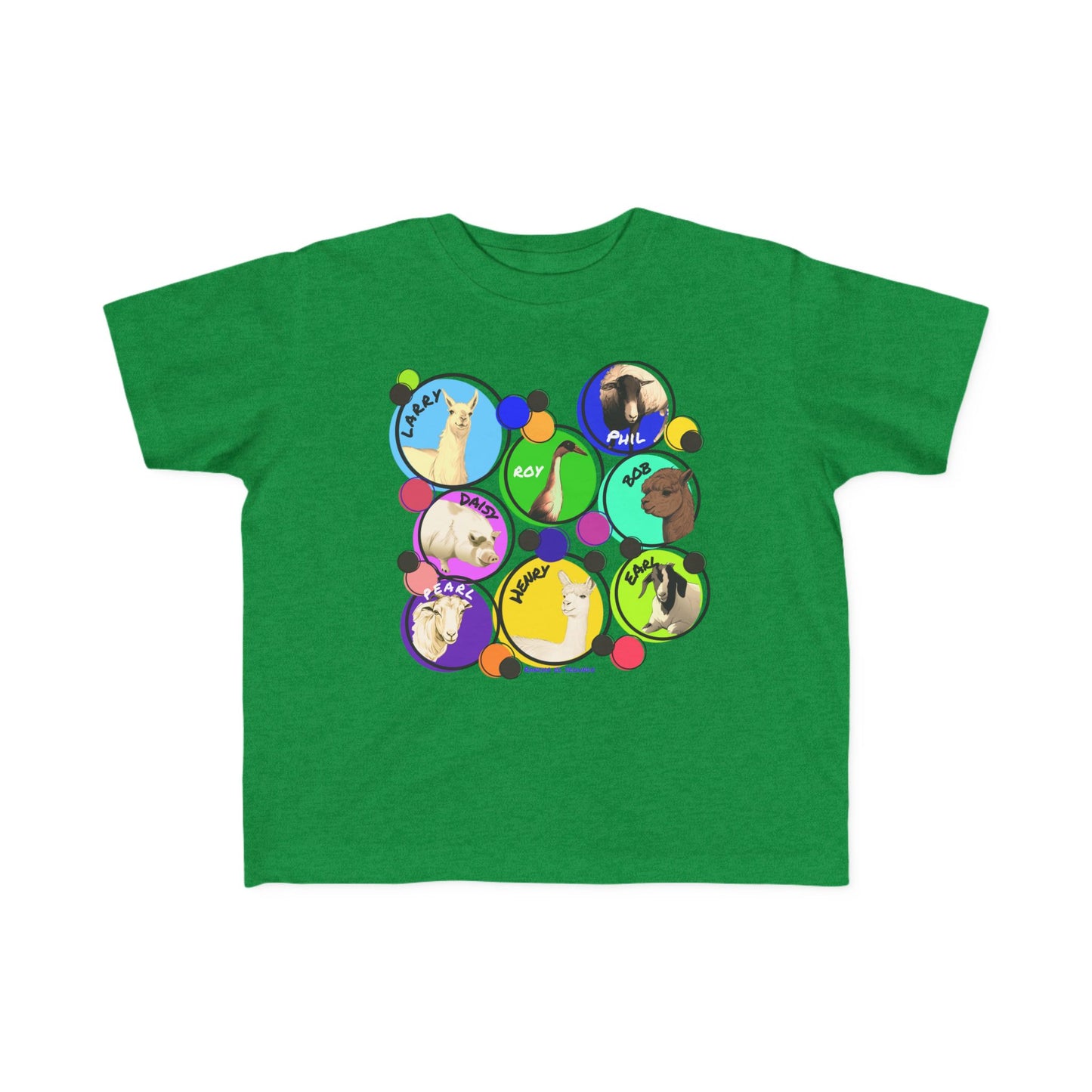 TODDLER T-SHIRT - WHOLE GANG - CALI SUN