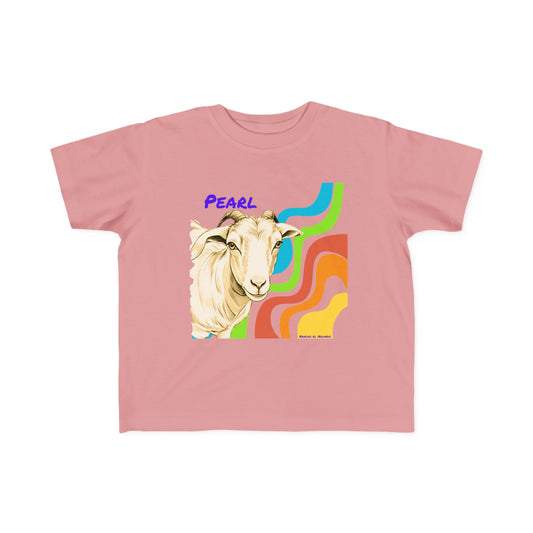 Cali Sun - Pearl - Toddler's Fine Jersey Tee