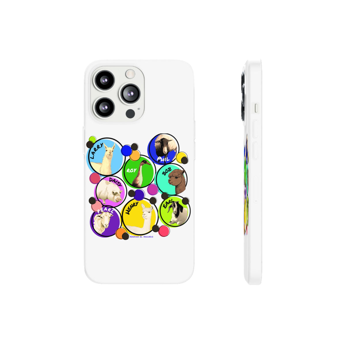 IPHONE & GALAXY FLEXI CASE - THE WHOLE GANG - CALI SUN