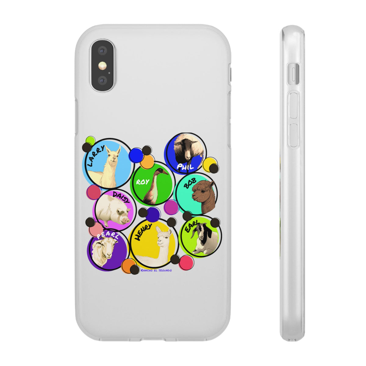 IPHONE & GALAXY FLEXI CASE - THE WHOLE GANG - CALI SUN