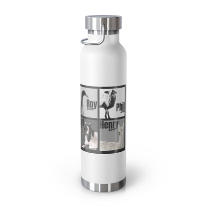 VACUUM INSULATED BOTTLE 22oz - THE WHOLE GANG - B&W