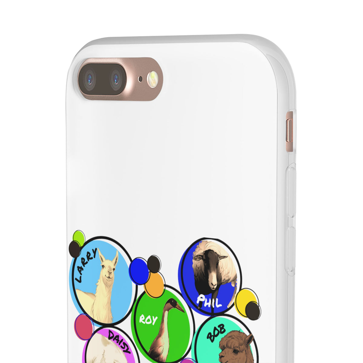 IPHONE & GALAXY FLEXI CASE - THE WHOLE GANG - CALI SUN