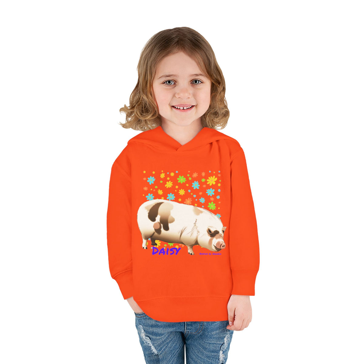 TODDLER HOODIE - DAISY - CALI SUN