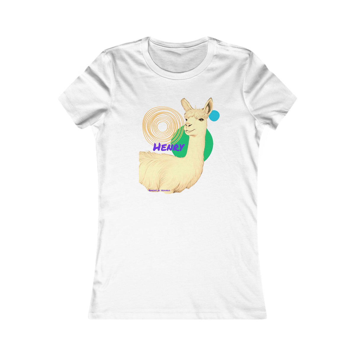 WOMENS SLIM CUT T-SHIRT - HENRY - CALI SUN