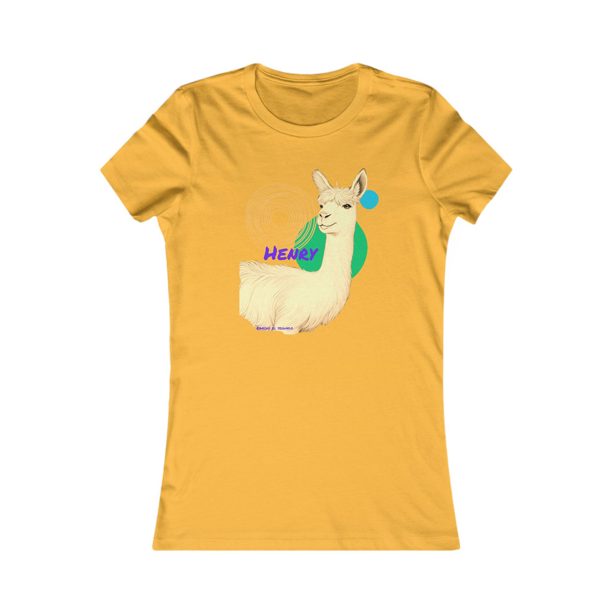 WOMENS SLIM CUT T-SHIRT - HENRY - CALI SUN