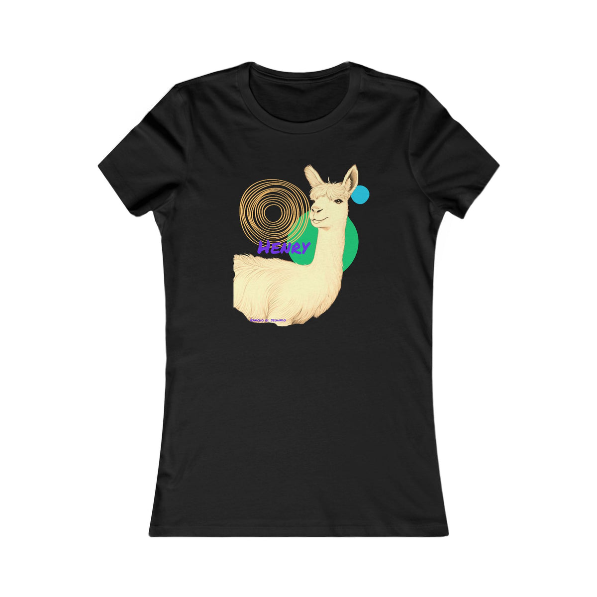 WOMENS SLIM CUT T-SHIRT - HENRY - CALI SUN