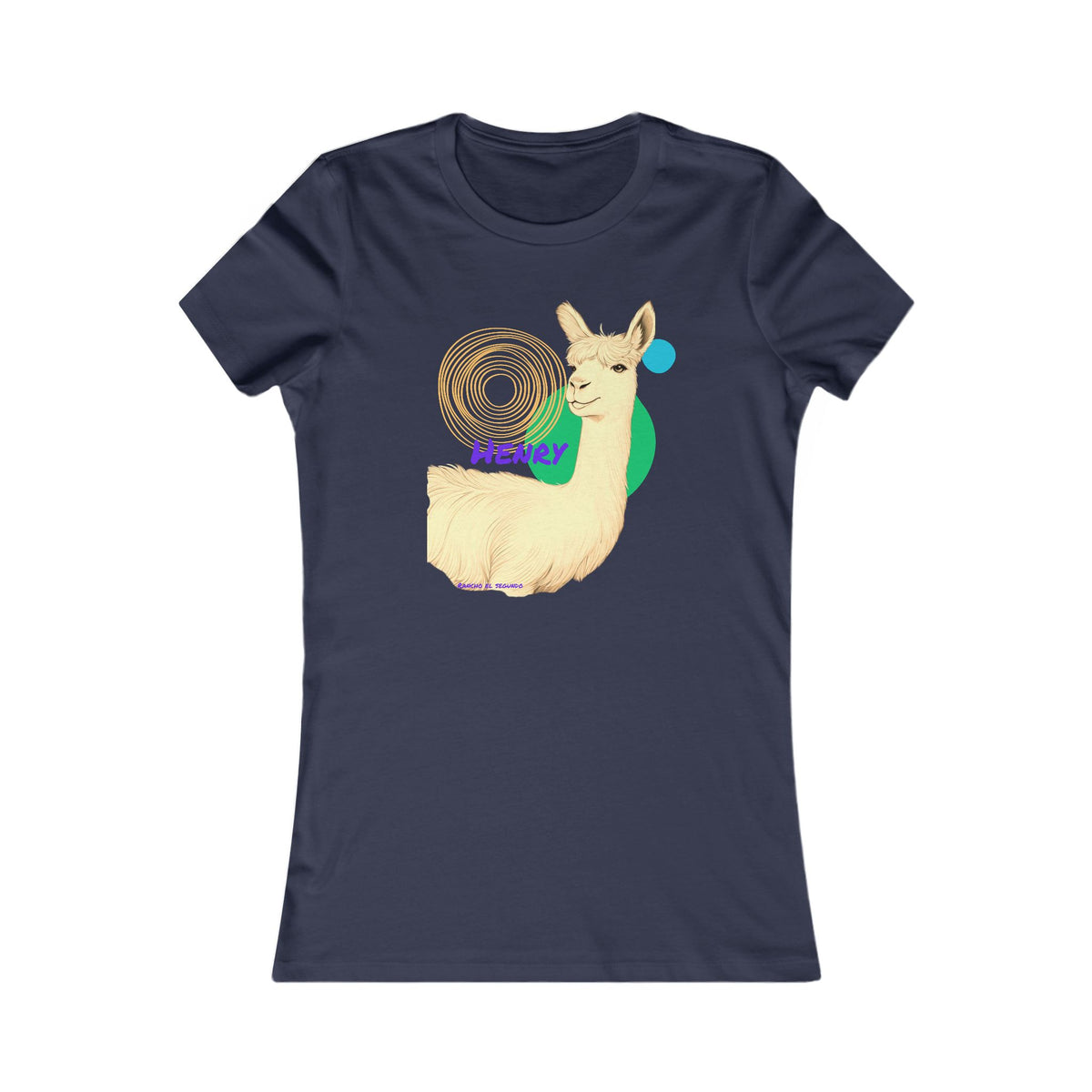 WOMENS SLIM CUT T-SHIRT - HENRY - CALI SUN