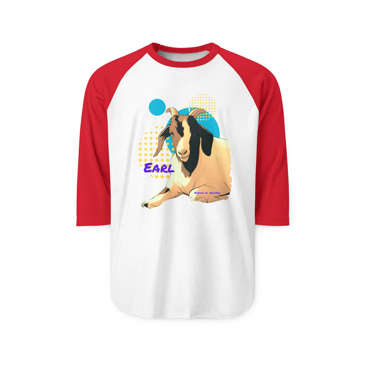 BASEBALL T-SHIRT (UNISEX) - EARL - CALI SUN