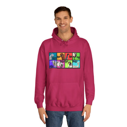 THE WHOLE GANG - ADULT HOODIE - BOLD