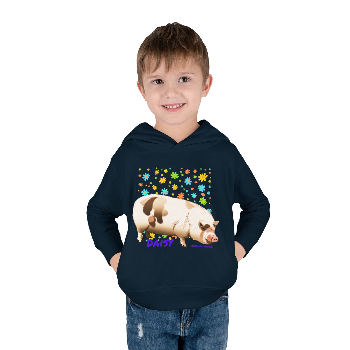 TODDLER HOODIE - DAISY - CALI SUN