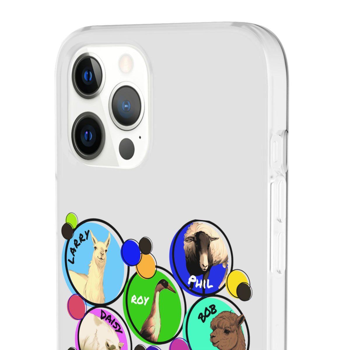 IPHONE & GALAXY FLEXI CASE - THE WHOLE GANG - CALI SUN
