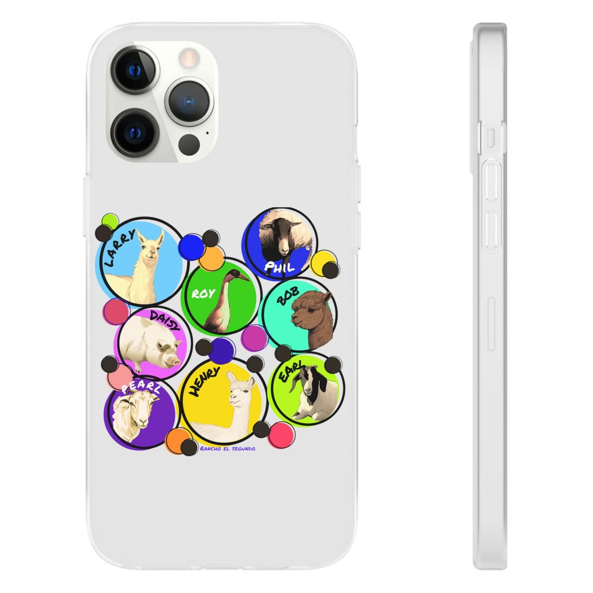 IPHONE & GALAXY FLEXI CASE - THE WHOLE GANG - CALI SUN