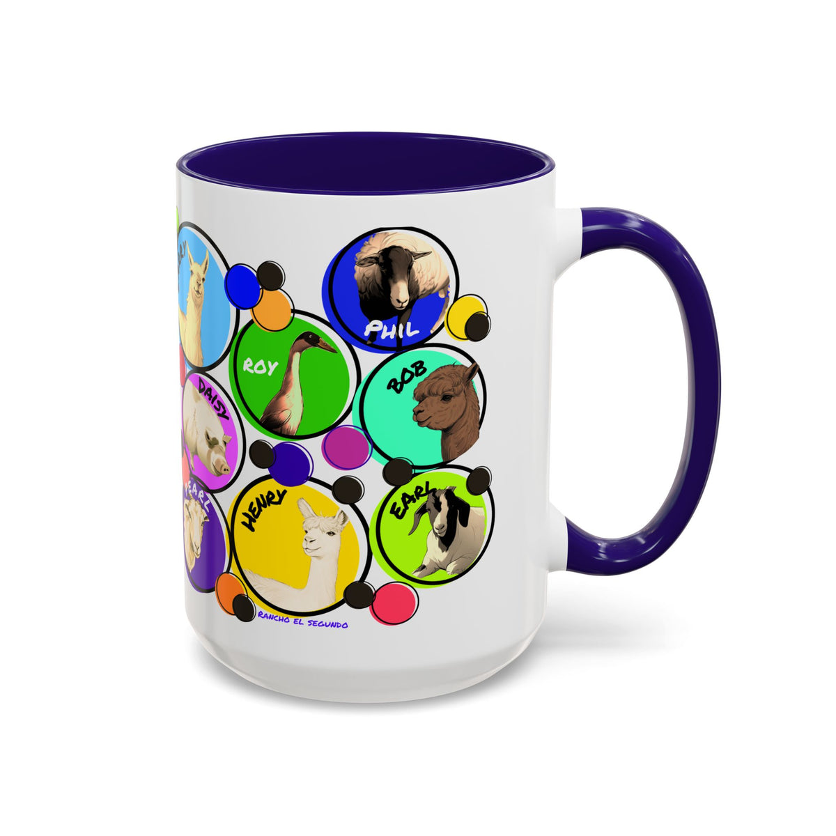 MUG - THE WHOLE GANG - MULTI COLORS - CALI SUN - 11oz, 15oz