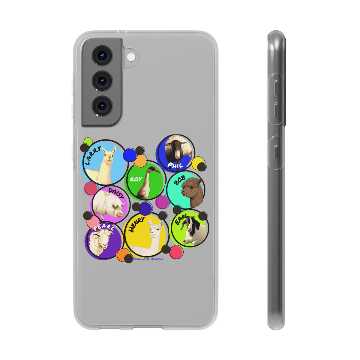 IPHONE & GALAXY FLEXI CASE - THE WHOLE GANG - CALI SUN