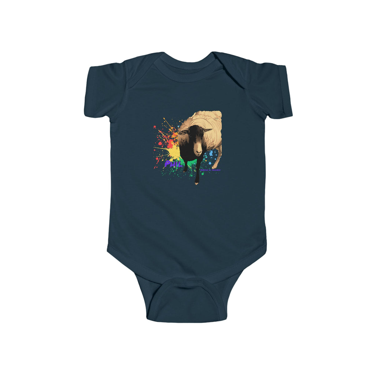 INFANT SHORT SLEEVE ONESIE - PHIL - CALI SUN