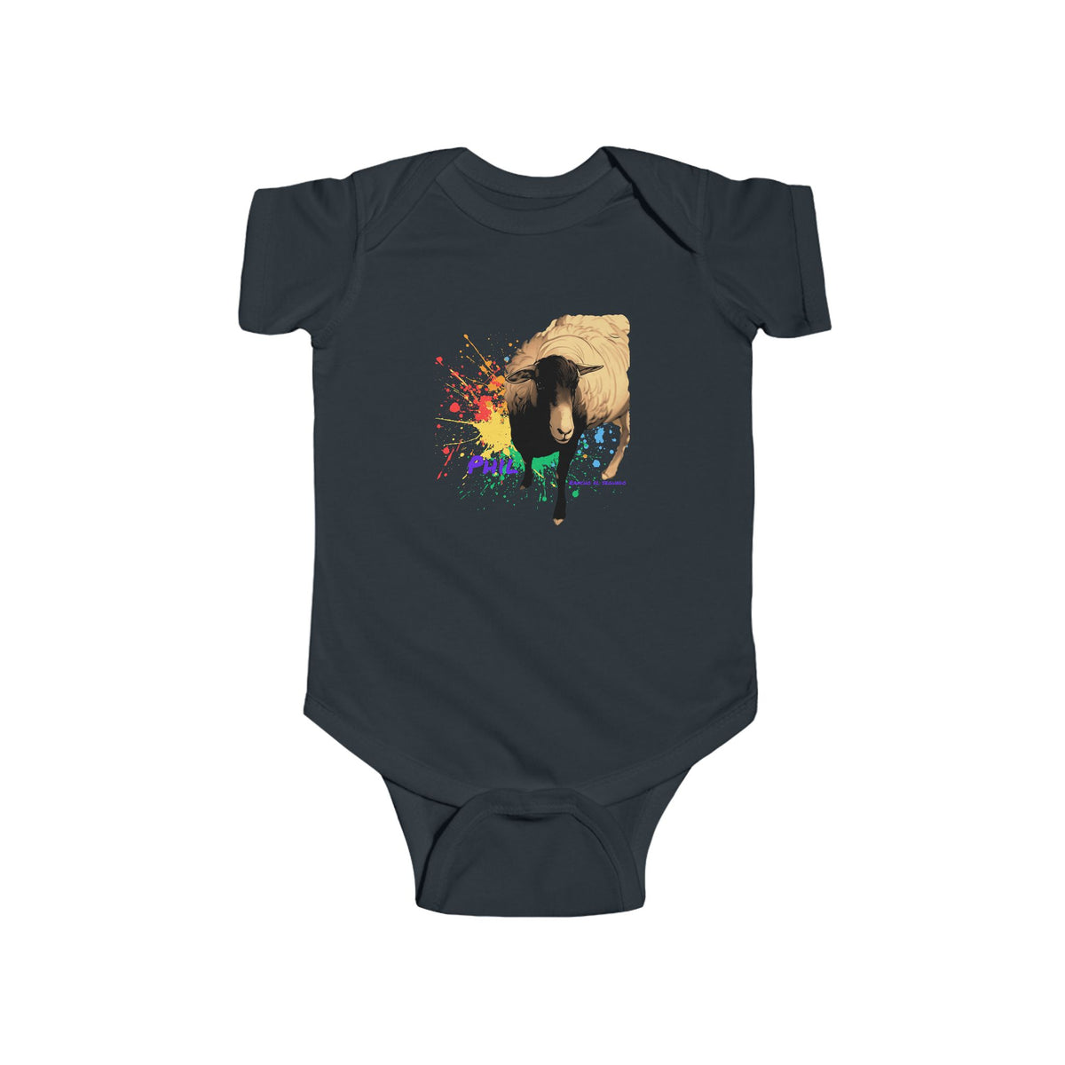 INFANT SHORT SLEEVE ONESIE - PHIL - CALI SUN