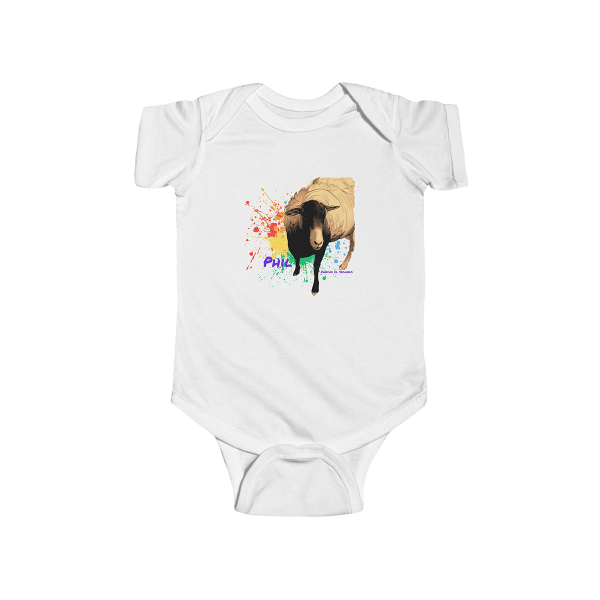INFANT SHORT SLEEVE ONESIE - PHIL - CALI SUN