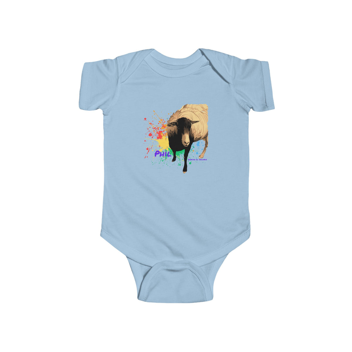 INFANT SHORT SLEEVE ONESIE - PHIL - CALI SUN
