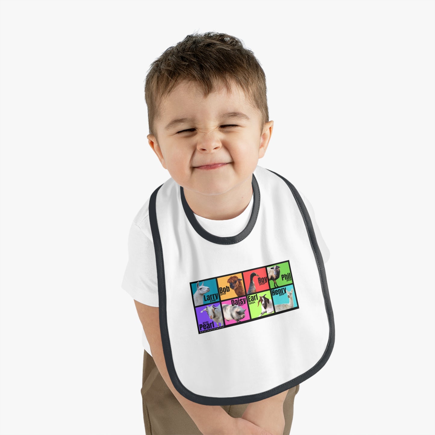 THE WHOLE GANG - BABY BIB - BOLD