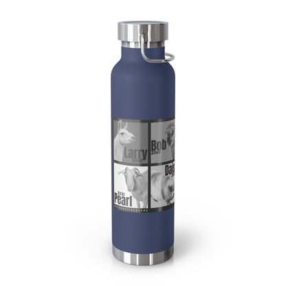 VACUUM INSULATED BOTTLE 22oz - THE WHOLE GANG - B&W