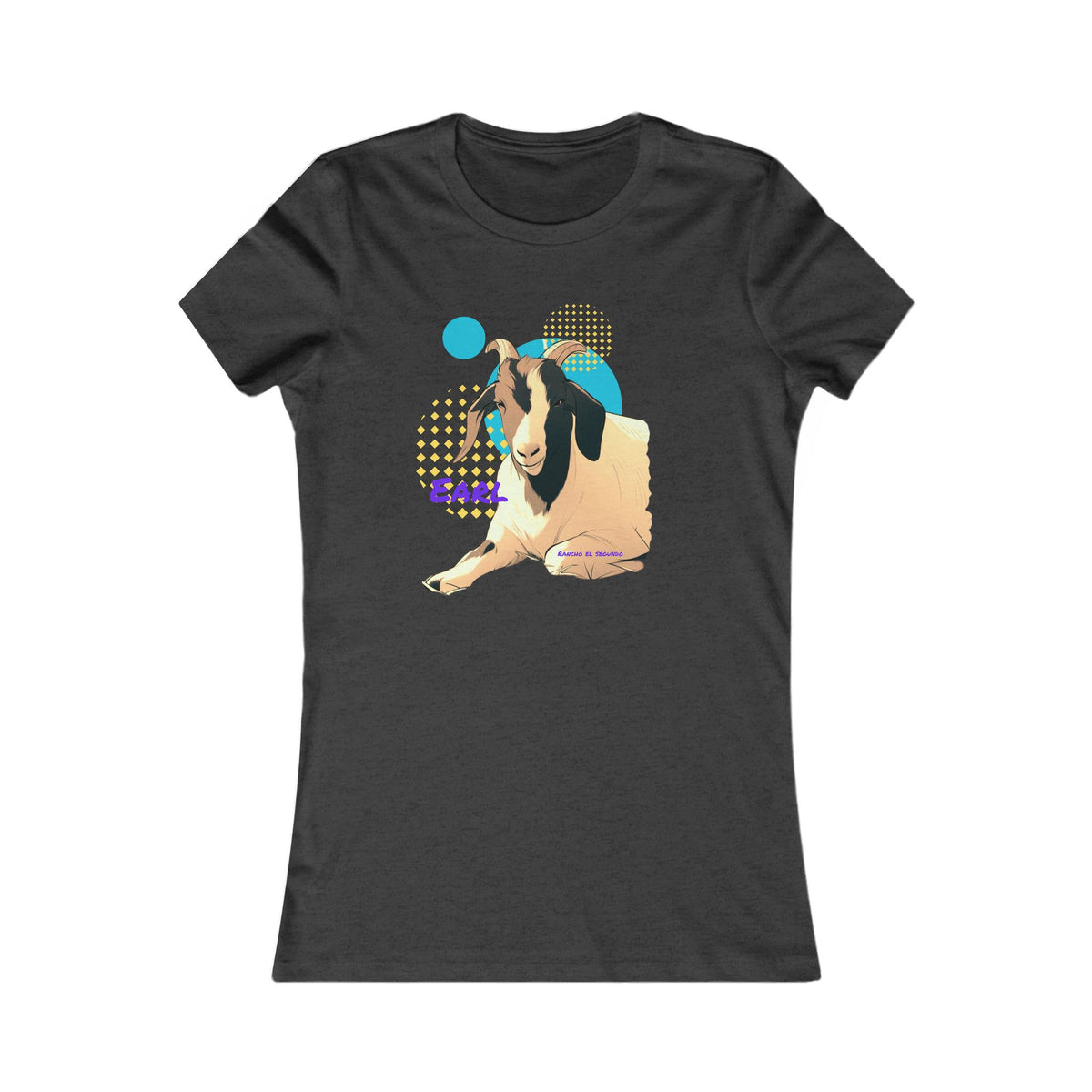 WOMENS SLIM CUT T-SHIRT - EARL - CALI SUN
