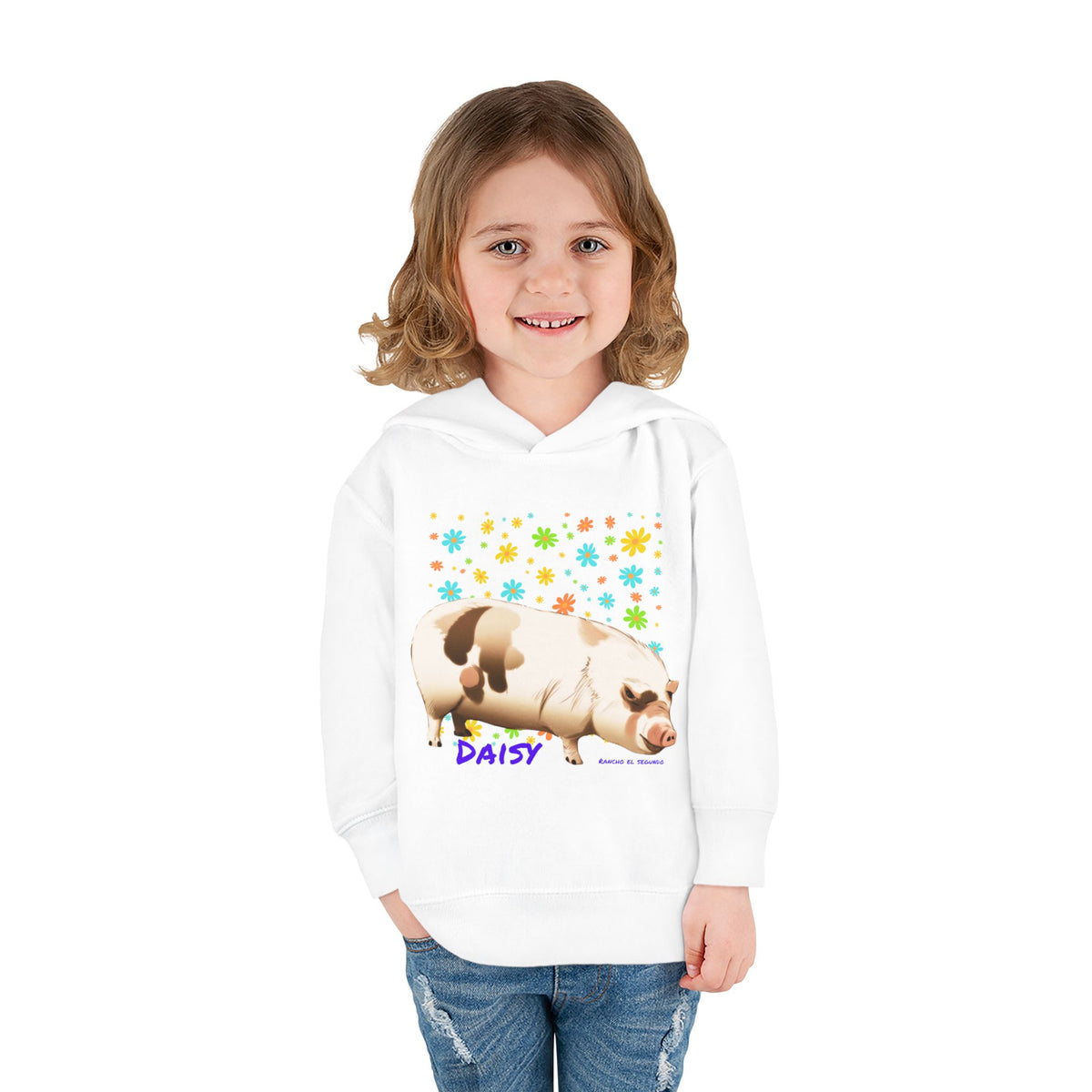 TODDLER HOODIE - DAISY - CALI SUN