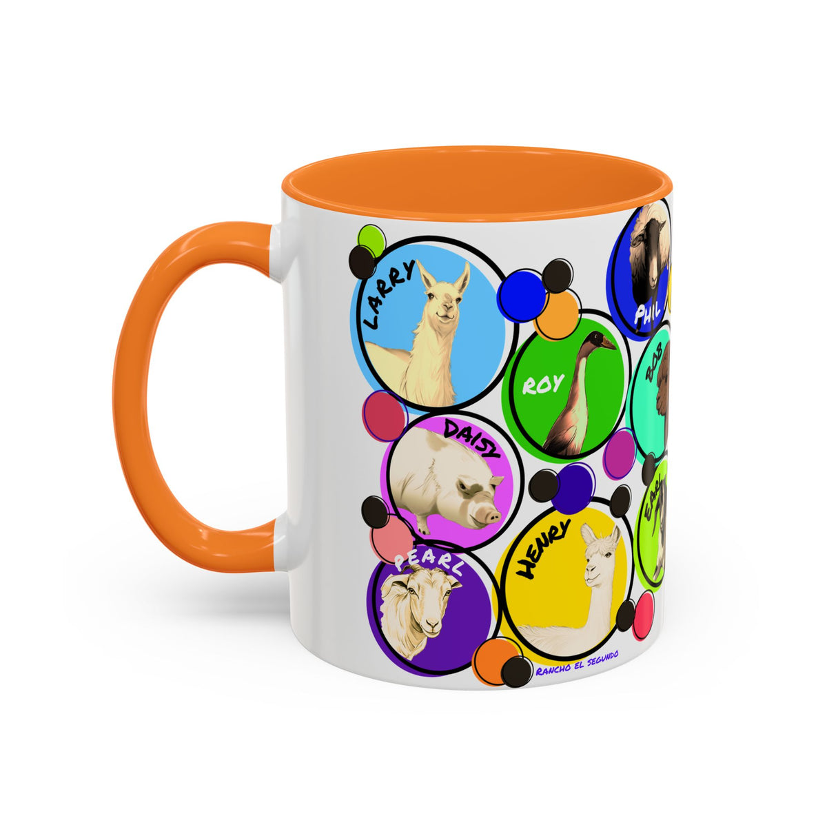 MUG - THE WHOLE GANG - MULTI COLORS - CALI SUN - 11oz, 15oz