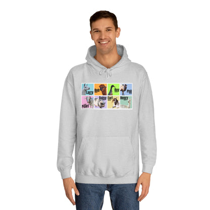 THE WHOLE GANG - ADULT HOODIE - PASTEL