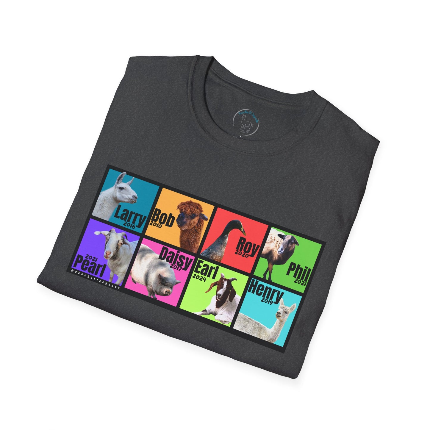 THE WHOLE GANG - ADULT SOFTSTYLE TEE -  BOLD