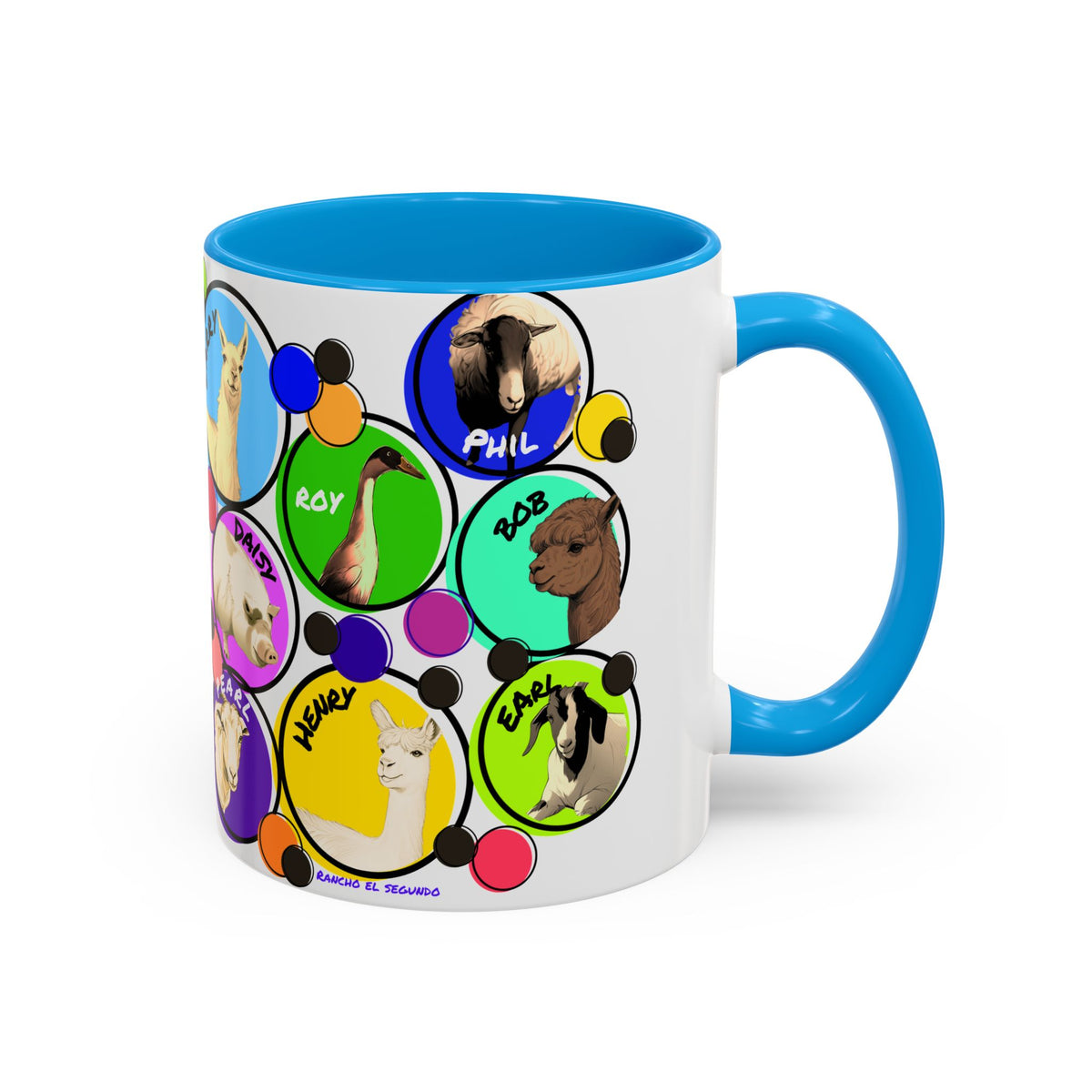 MUG - THE WHOLE GANG - MULTI COLORS - CALI SUN - 11oz, 15oz