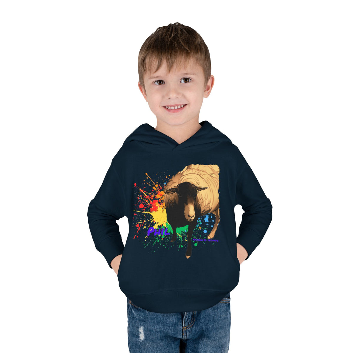 TODDLER HOODIE - PHIL - CALI SUN